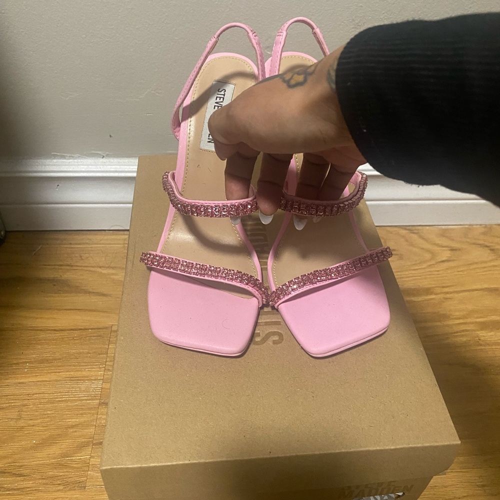 Bubble gum pink Steve Madden